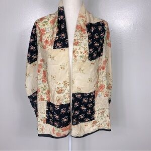 Codello silk floral patchwork pattern luxury 100% silk scarf